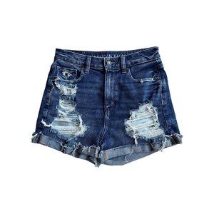 American Eagle Distressed Mom Shorts